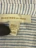 Monteau 100% Polyester Stripes Blue Short Sleeve Blouse Size XL - photo 7