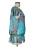 Sunny Leigh Teal Short Sleeve Blouse Size L - photo 4