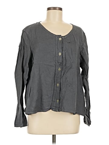 Flax Long Sleeve Blouse (view 1)