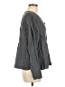 Flax 100% Linen Gray Long Sleeve Blouse Size 6 (S) - photo 4