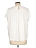 Ella Moss Ivory Short Sleeve Blouse Size L - photo 2