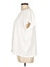 Ella Moss Ivory Short Sleeve Blouse Size L - photo 5