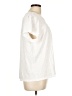 Ella Moss Ivory Short Sleeve Blouse Size L - photo 4