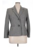 Le Suit 100% Polyester Chevron-herringbone Gray Blazer Size 0XEstimated - photo 1