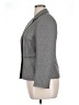 Le Suit 100% Polyester Chevron-herringbone Gray Blazer Size 0XEstimated - photo 5