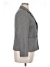 Le Suit 100% Polyester Chevron-herringbone Gray Blazer Size 0XEstimated - photo 4