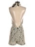 Ark & Co. 100% Polyester Tweed Ivory Romper Size M - photo 2