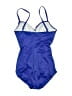 Miraclesuit Solid Blue One Piece Swimsuit Size 6 - photo 2