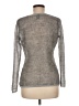 Ann Taylor Metallic Silver Cardigan Size Med Petite - photo 2