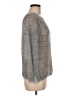 Ann Taylor Metallic Silver Cardigan Size Med Petite - photo 4