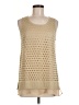 Outback Red Tan Sleeveless Blouse Size M - photo 1