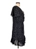 Relipop 100% Polyester Polka Dots Black Casual Dress Size L - photo 4