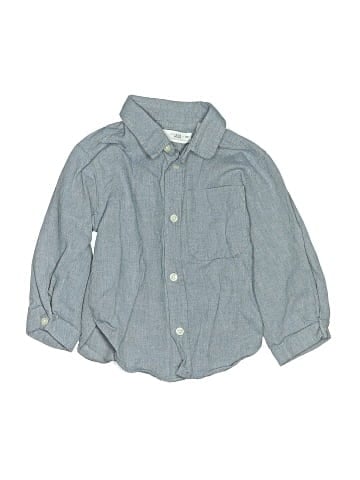 Zara Long Sleeve Button-Down Shirt (view 1)