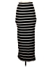 Pull&Bear Stripes Black Casual Skirt Size S - photo 1