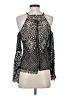 Venus Black Long Sleeve Blouse Size 4 - photo 2