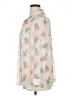 D&Co. 100% Polyester Floral Ivory Long Sleeve Blouse Size 1X - photo 5