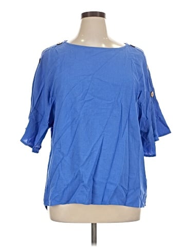 Ellen Tracy 3/4 Sleeve Blouse (view 1)