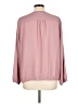 Chaus 100% Polyester Pink Long Sleeve Blouse Size L - photo 2