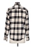 Levi's Plaid Gray Long Sleeve Blouse Size XS - photo 2