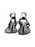 Long Tall Sally 100% Leather Black Sandals Size 10 - photo 2