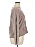 CATHERINE Catherine Malandrino 100% Cashmere Stars Brown Cashmere Pullover Sweater Size XL - photo 4