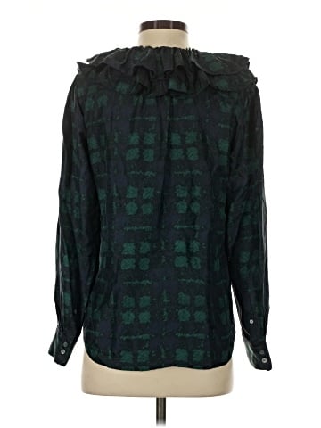 J.Crew Collection Long Sleeve Blouse (view 2)
