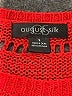 August Silk Red Pullover Sweater Size S - photo 7