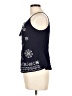 Solitaire 100% Rayon Blue Sleeveless Blouse Size L - photo 5