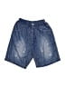 Unbranded 100% Polyester Blue Denim Shorts Size 7 - 8 - photo 1