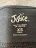 Justice Solid Black Active Pants Size 5 - 6 - photo 3