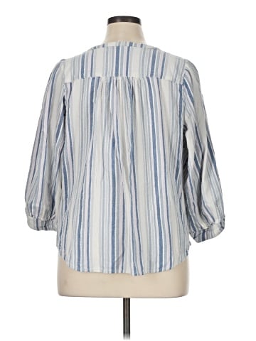 Chaps 3/4 Sleeve Blouse (view 2)