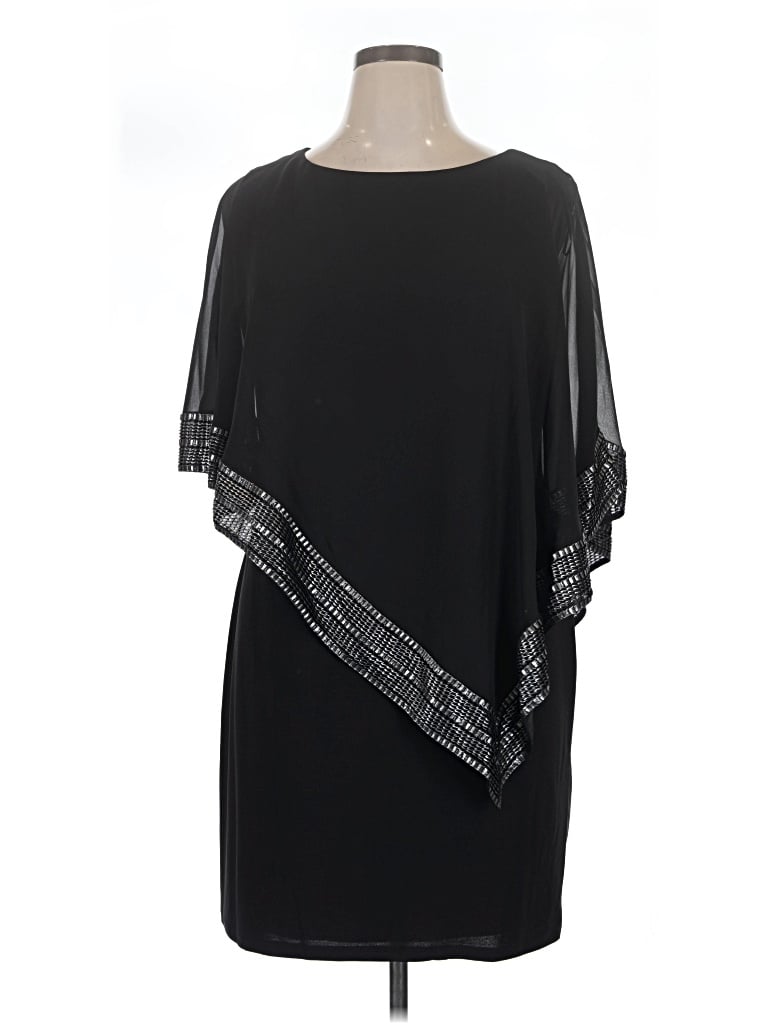 Pre-owned Slny Cocktail Dress In Black