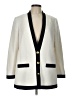 Express 100% Polyester Ivory Blazer Size L - photo 1