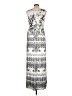 One World Silver Casual Dress Size L - photo 2