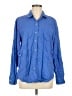 Universal Thread Blue Long Sleeve Button-Down Shirt Size M - photo 1