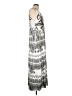 One World Silver Casual Dress Size L - photo 4