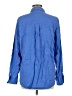 Universal Thread Blue Long Sleeve Button-Down Shirt Size M - photo 2
