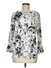 Karl Lagerfeld Paris Ivory 3/4 Sleeve Blouse Size M - photo 1