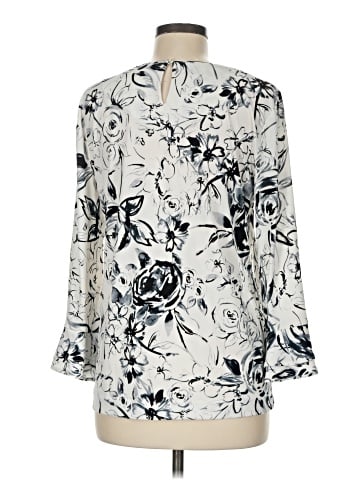 Karl Lagerfeld Paris 3/4 Sleeve Blouse (view 2)