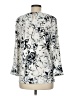 Karl Lagerfeld Paris Ivory 3/4 Sleeve Blouse Size M - photo 2