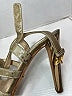 Prada Metallic Gold Heels Size EU 36 1/2 - photo 8