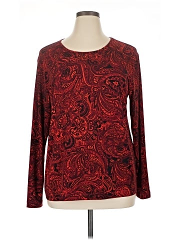 Chico's Design 3/4 Sleeve T-Shirt (view 1)