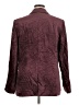 CAbi 100% Viscose Burgundy Blazer Size XL - photo 2