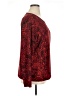 Chico's Design Paisley Red 3/4 Sleeve T-Shirt Size XL (3) - photo 4