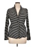 J.Crew 100% Cotton Stripes Black Blazer Size XL - photo 1