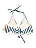 Shapermint Stripes Blue Swimsuit Top Size 3X - photo 2