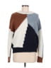 Wishlist 100% Acrylic Color Block Blue Pullover Sweater Size M - photo 1