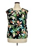 Kasper Black Sleeveless Blouse Size 2X - photo 1