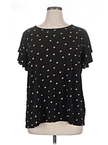 Adrianna Papell Short Sleeve Blouse (view 1)