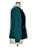 Amanda Smith Color Block Teal Jacket Size 14 Petite - photo 4